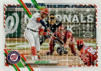 #HW100 Juan Soto - Washington Nationals - 2021 Topps Holiday Baseball