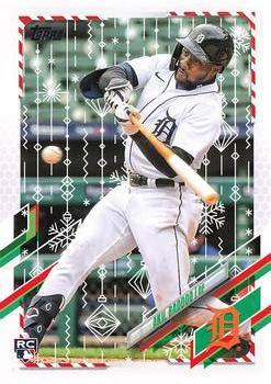 #HW101 Akil Baddoo - Detroit Tigers - 2021 Topps Holiday Baseball