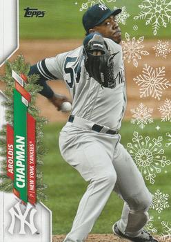 #HW101 Aroldis Chapman - New York Yankees - 2020 Topps Holiday Baseball