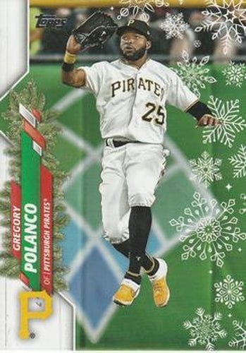 #HW103 Gregory Polanco - Pittsburgh Pirates - 2020 Topps Holiday Baseball