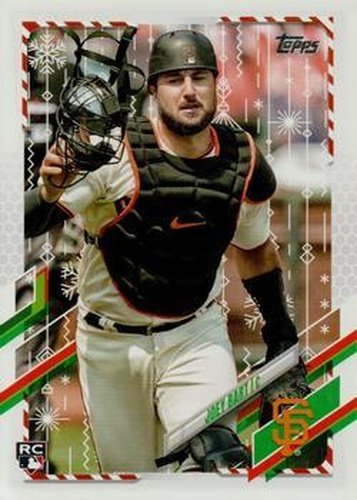 #HW105 Joey Bart - San Francisco Giants - 2021 Topps Holiday Baseball