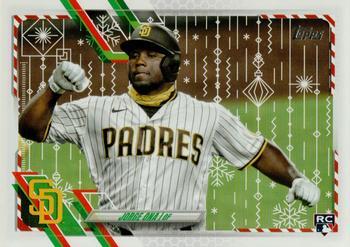 #HW109 Jorge Ona - San Diego Padres - 2021 Topps Holiday Baseball