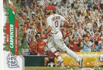 #HW109 Matt Carpenter - St. Louis Cardinals - 2020 Topps Holiday Baseball