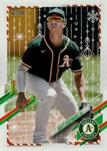 #HW113 Matt Chapman - Oakland Athletics - 2021 Topps Holiday Baseball