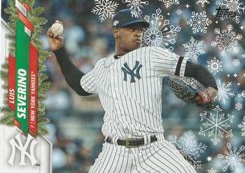 #HW115 Luis Severino - New York Yankees - 2020 Topps Holiday Baseball