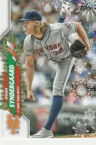 #HW116 Noah Syndergaard - New York Mets - 2020 Topps Holiday Baseball