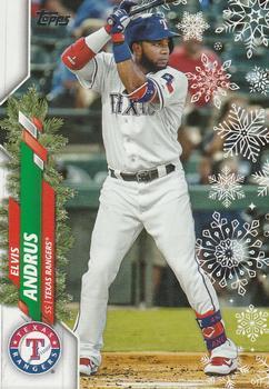 #HW118 Elvis Andrus - Texas Rangers - 2020 Topps Holiday Baseball