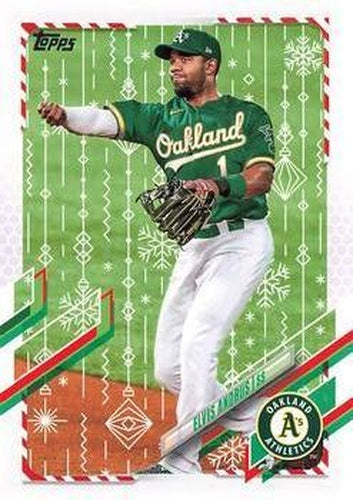 #HW119 Elvis Andrus - Oakland Athletics - 2021 Topps Holiday Baseball