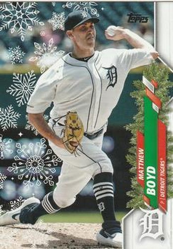 #HW119 Matthew Boyd - Detroit Tigers - 2020 Topps Holiday Baseball