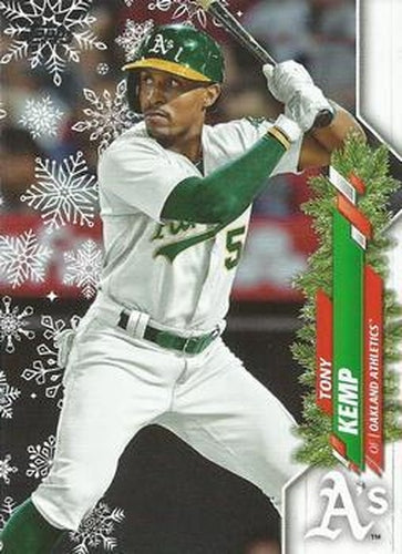 #HW120 Tony Kemp - Oakland Athletics - 2020 Topps Holiday Baseball