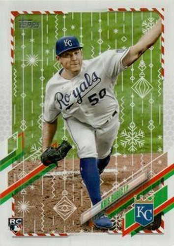 #HW122 Kris Bubic - Kansas City Royals - 2021 Topps Holiday Baseball
