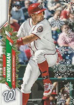 #HW126 Ryan Zimmerman - Washington Nationals - 2020 Topps Holiday Baseball