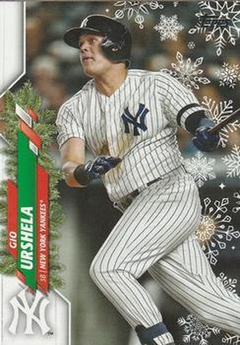 #HW130 Gio Urshela - New York Yankees - 2020 Topps Holiday Baseball