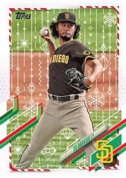 #HW132 Yu Darvish - San Diego Padres - 2021 Topps Holiday Baseball