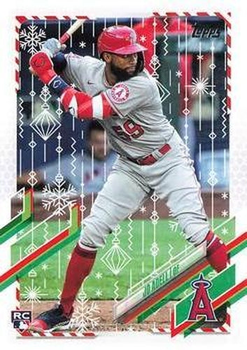 #HW135 Jo Adell - Los Angeles Angels - 2021 Topps Holiday Baseball