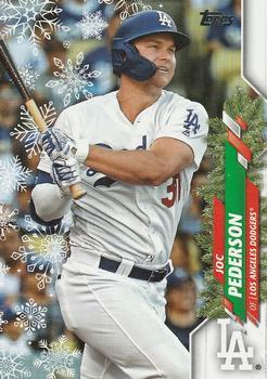 #HW135 Joc Pederson - Los Angeles Dodgers - 2020 Topps Holiday Baseball