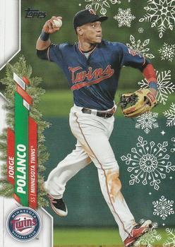 #HW136 Jorge Polanco - Minnesota Twins - 2020 Topps Holiday Baseball