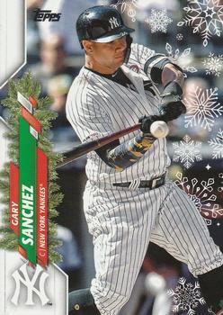 #HW139 Gary Sanchez - New York Yankees - 2020 Topps Holiday Baseball