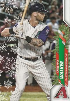#HW141 Christian Walker - Arizona Diamondbacks - 2020 Topps Holiday Baseball