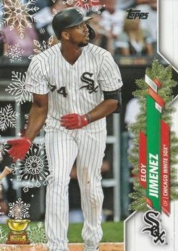 #HW142 Eloy Jimenez - Chicago White Sox - 2020 Topps Holiday Baseball