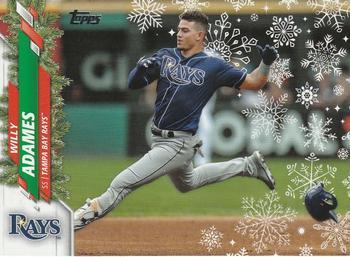 #HW143 Willy Adames - Tampa Bay Rays - 2020 Topps Holiday Baseball