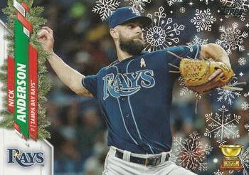 #HW149 Nick Anderson - Tampa Bay Rays - 2020 Topps Holiday Baseball