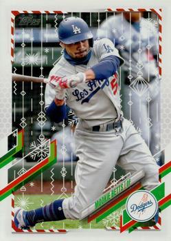 #HW150 Mookie Betts - Los Angeles Dodgers - 2021 Topps Holiday Baseball