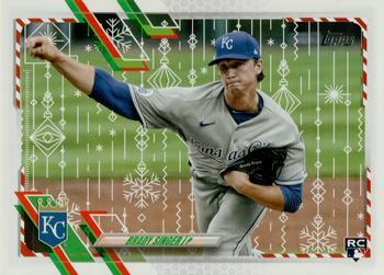 #HW152 Brady Singer - Kansas City Royals - 2021 Topps Holiday Baseball