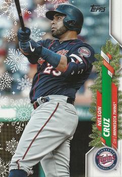 #HW157 Nelson Cruz - Minnesota Twins - 2020 Topps Holiday Baseball