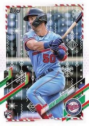 #HW158 Brent Rooker - Minnesota Twins - 2021 Topps Holiday Baseball