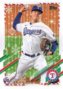 #HW159 Spencer Howard - Texas Rangers - 2021 Topps Holiday Baseball