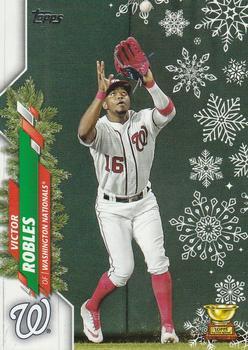 #HW159 Victor Robles - Washington Nationals - 2020 Topps Holiday Baseball