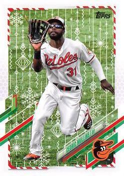 #HW15 Cedric Mullins - Baltimore Orioles - 2021 Topps Holiday Baseball
