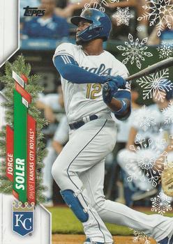 #HW161 Jorge Soler - Kansas City Royals - 2020 Topps Holiday Baseball