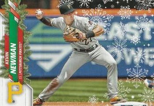 #HW162 Kevin Newman - Pittsburgh Pirates - 2020 Topps Holiday Baseball