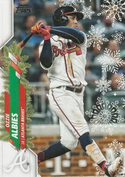 #HW167 Ozzie Albies - Atlanta Braves - 2020 Topps Holiday Baseball