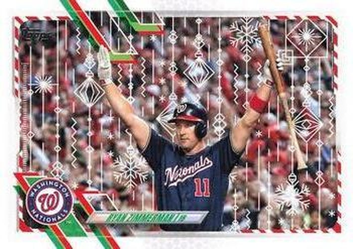 #HW168 Ryan Zimmerman - Washington Nationals - 2021 Topps Holiday Baseball