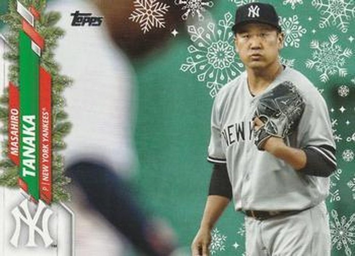 #HW172 Masahiro Tanaka - New York Yankees - 2020 Topps Holiday Baseball
