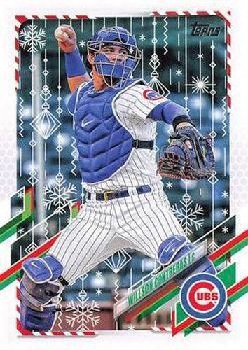 #HW188 Willson Contreras - Chicago Cubs - 2021 Topps Holiday Baseball