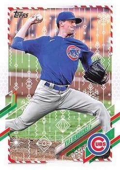 #HW191 Kyle Hendricks - Chicago Cubs - 2021 Topps Holiday Baseball