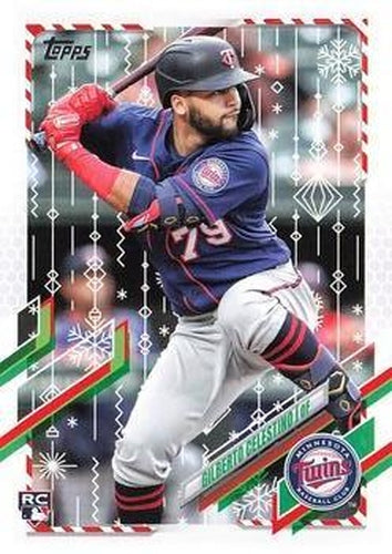#HW193 Gilberto Celestino - Minnesota Twins - 2021 Topps Holiday Baseball