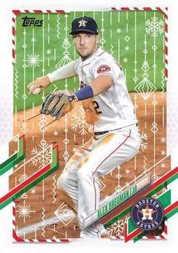 #HW195 Alex Bregman - Houston Astros - 2021 Topps Holiday Baseball