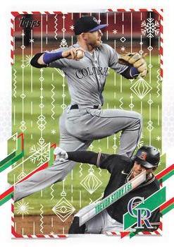 #HW196 Trevor Story - Colorado Rockies - 2021 Topps Holiday Baseball