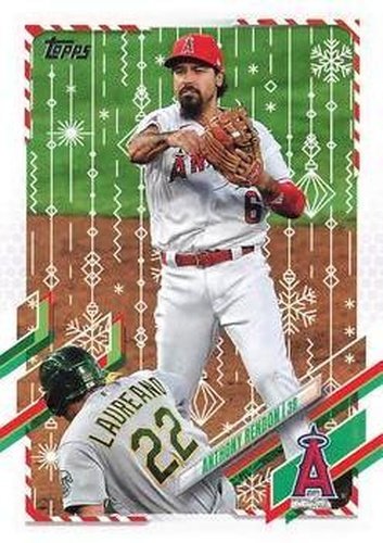 #HW197 Anthony Rendon - Los Angeles Angels - 2021 Topps Holiday Baseball