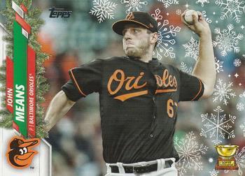 #HW200 John Means - Baltimore Orioles - 2020 Topps Holiday Baseball