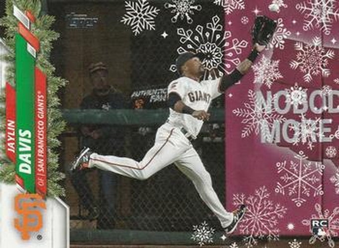 #HW20 Jaylin Davis - San Francisco Giants - 2020 Topps Holiday Baseball
