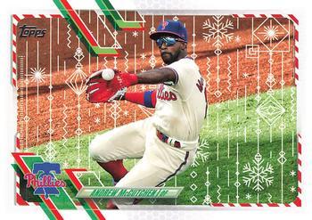 #HW215 Andrew McCutchen - Philadelphia Phillies - 2021 Topps Holiday Baseball