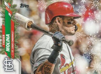 #HW23 Yadier Molina - St. Louis Cardinals - 2020 Topps Holiday Baseball