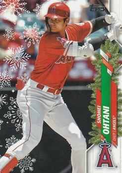#HW26a Shohei Ohtani - Los Angeles Angels - 2020 Topps Holiday Baseball
