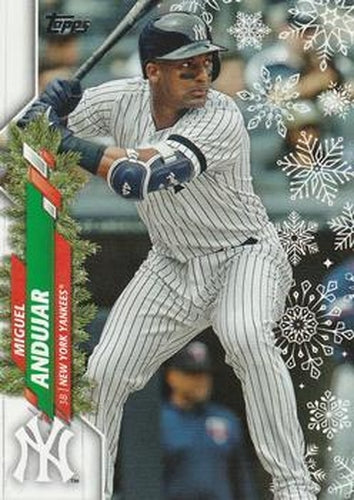 #HW30 Miguel Andujar - New York Yankees - 2020 Topps Holiday Baseball